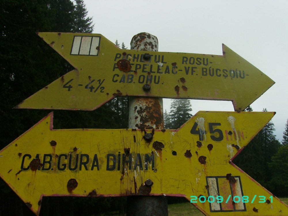 Indicatoare ruginite Indicatoare ruginite