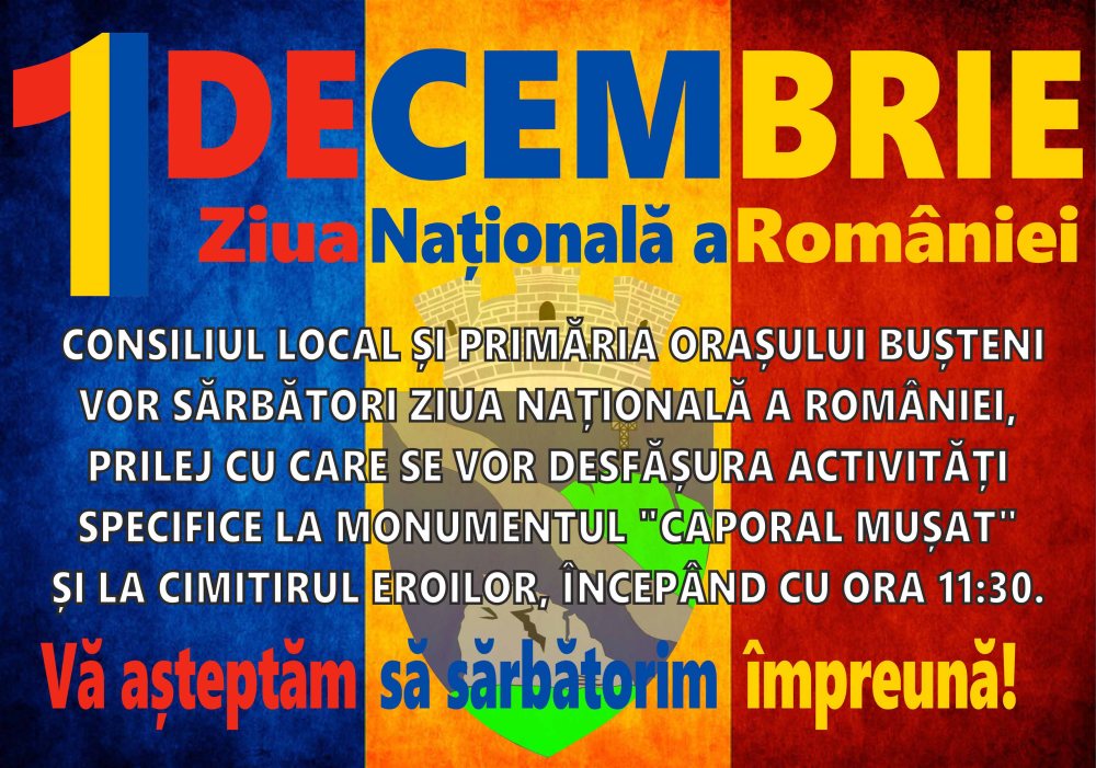 1 decembrie Busteni